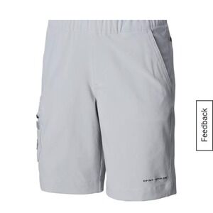 Columbia Boys Cool Gray Terminal Tackle Shorts Size Small 8